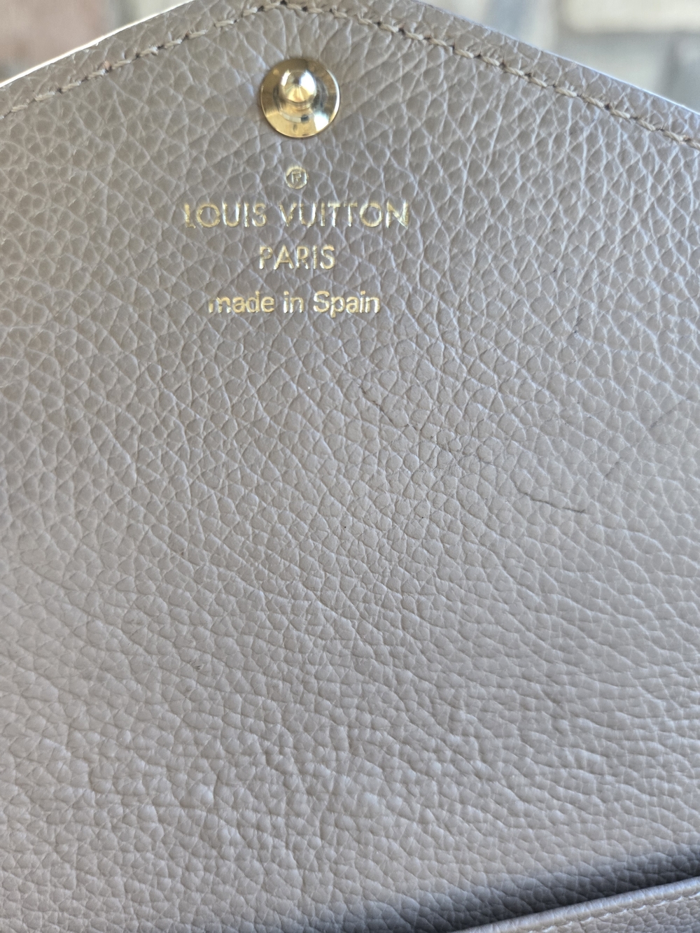 Authentic Louis Vuitton Turtle Dove Empriente Wallet - Picture 9 of 12